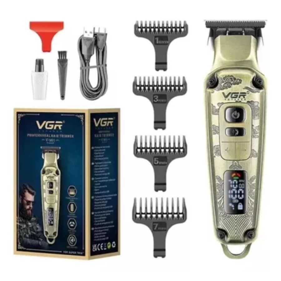 Miniatura 3 de Maquina Patillera Corte De Pelo Vgr 901